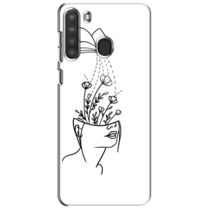 Чохли з сенсом на Samsung Galaxy A21 (A215) (Мудрість)