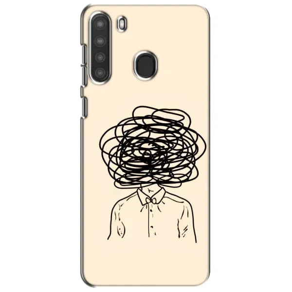 Чехол с рисунком «Мысли» для Samsung Galaxy A21 (A215) Чехол с рисунком «Мысли» для Samsung Galaxy A21 (A215)