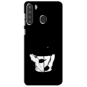 Силиконовый Чехол на Samsung Galaxy A21 (A215) с картинкой Nike (Nike стиль)