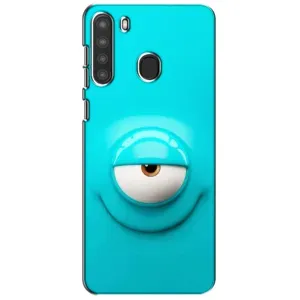 Силиконовые Чехлы (смешные стикеры) для Samsung Galaxy A21 (A215) (Одноглазик)