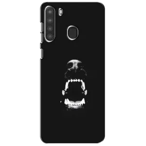 Чехол ДОБЕРМАН для Samsung Galaxy A21 (A215) (Пасть добермана)