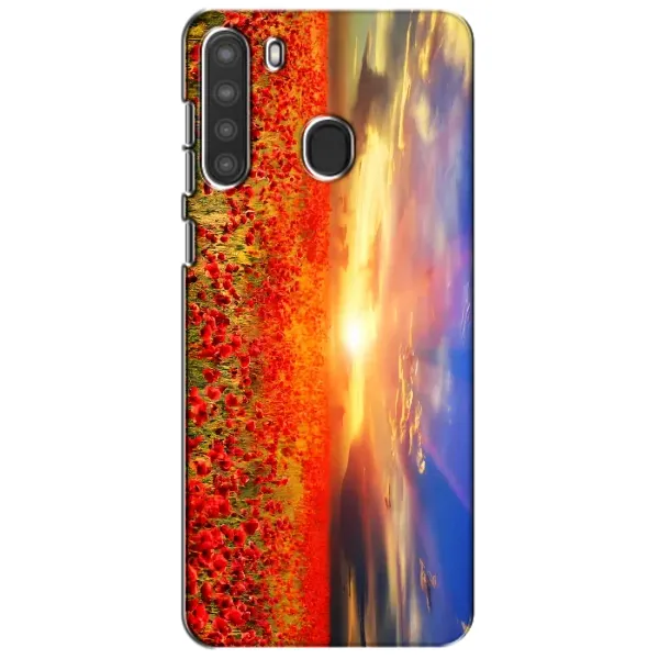 Чехол с рисунком «Поле тюльпанов» для Samsung Galaxy A21 (A215) Чехол с рисунком «Поле тюльпанов» для Samsung Galaxy A21 (A215)