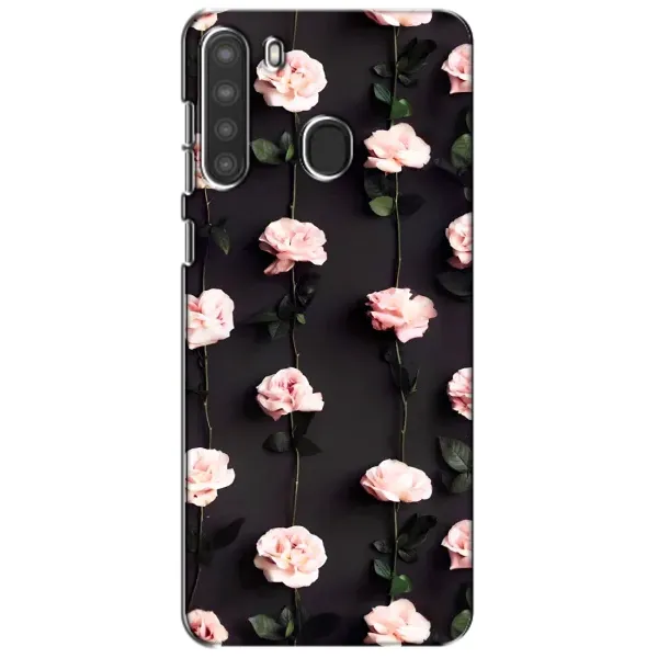 Чехол с рисунком «Розы» для Samsung Galaxy A21 (A215) Чехол с рисунком «Розы» для Samsung Galaxy A21 (A215)