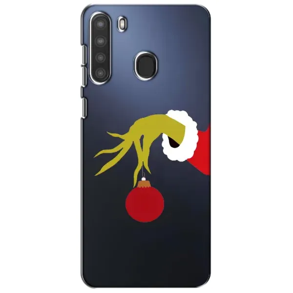Чехол с рисунком «Рука Гринча» для Samsung Galaxy A21 (A215)