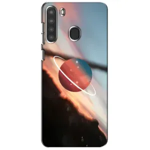 Чохол (ТПУ) з планетами на Samsung Galaxy A21 (A215) (Сатурн)