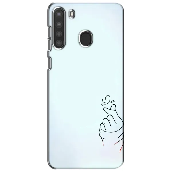 Чехол с рисунком «Сердце на голубом» для Samsung Galaxy A21 (A215) Чехол с рисунком «Сердце на голубом» для Samsung Galaxy A21 (A215)
