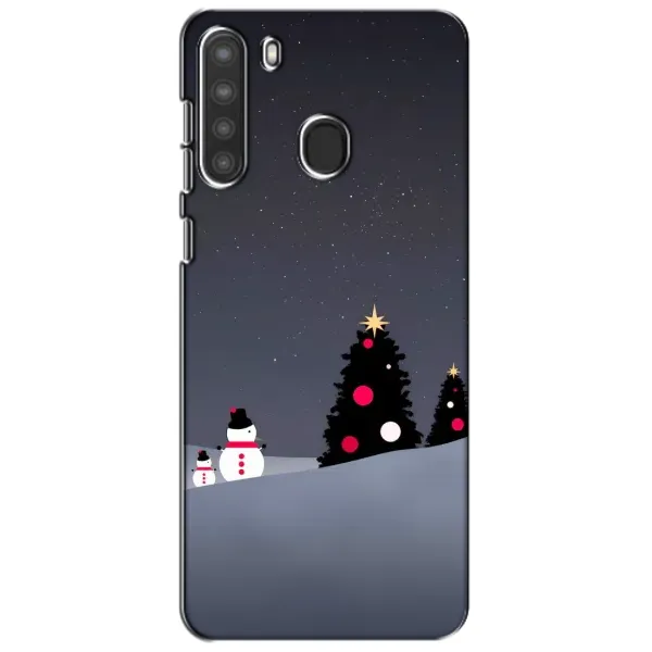 Чехол с рисунком «Снеговички» для Samsung Galaxy A21 (A215) Чехол с рисунком «Снеговички» для Samsung Galaxy A21 (A215)
