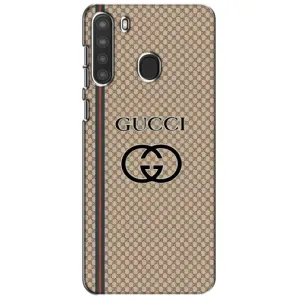 Чехлы Бренд GUCCI для Samsung Galaxy A21 (A215) (Стиль Гуччи)