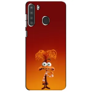 Чехол Головоломка для Samsung Galaxy A21 (A215) - (AlphaPrint) (Тревожность)