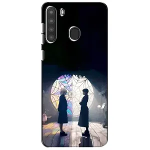 Чехлы с принтом Уэнсдей на Samsung Galaxy A21 (A215) (Уэнсдей и Энди)