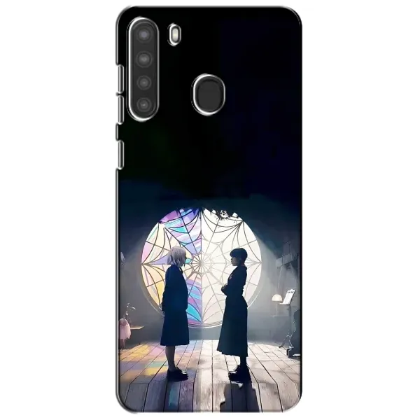 Чехол с рисунком «Уэнсдей и Энди» для Samsung Galaxy A21 (A215) Чехол с рисунком «Уэнсдей и Энди» для Samsung Galaxy A21 (A215)