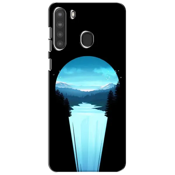 Чехол с рисунком «Синий Водопад» для Samsung Galaxy A21 (A215) Чехол с рисунком «Синий Водопад» для Samsung Galaxy A21 (A215)