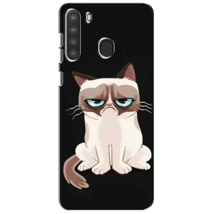 Чехол на тематику: Коты для Samsung Galaxy A21 (A215) (Взгляд кота)