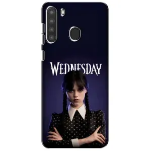 Чехлы с принтом Уэнсдей на Samsung Galaxy A21 (A215) (Wednesdey)