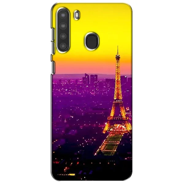 Чехол с рисунком «Яркая башня» для Samsung Galaxy A21 (A215) Чехол с рисунком «Яркая башня» для Samsung Galaxy A21 (A215)