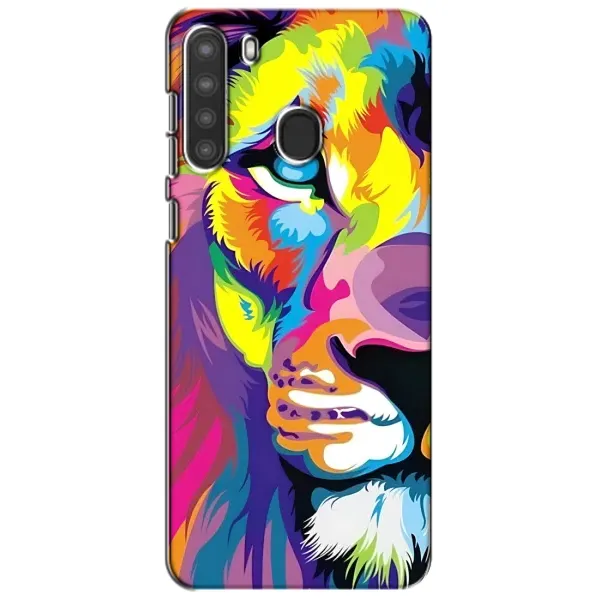Чохол з малюнком «Яскравий Лев» для Samsung Galaxy A21 (A215) Чохол з малюнком «Яскравий Лев» для Samsung Galaxy A21 (A215)