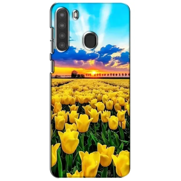 Чехол с рисунком «Желтые тюльпаны» для Samsung Galaxy A21 (A215) Чехол с рисунком «Желтые тюльпаны» для Samsung Galaxy A21 (A215)
