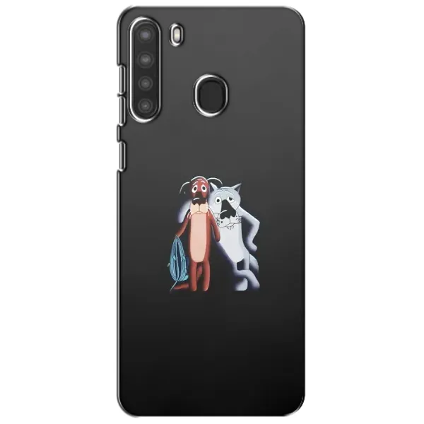 Чехол с рисунком «Шо, опять» для Samsung Galaxy A21 (A215)