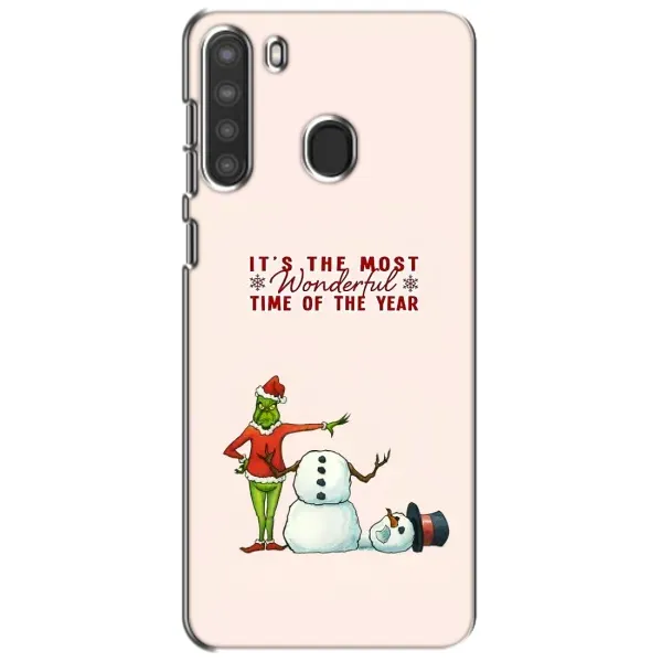 Чехол с рисунком «Злой Гринч» для Samsung Galaxy A21 (A215)
