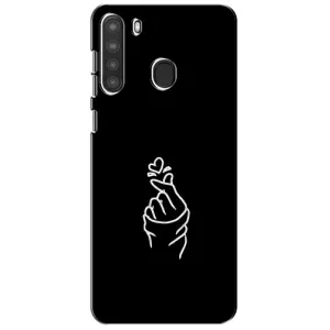 Чехлы (Знак сердечка) на Samsung Galaxy A21 (A215) (Знак Сердечка)