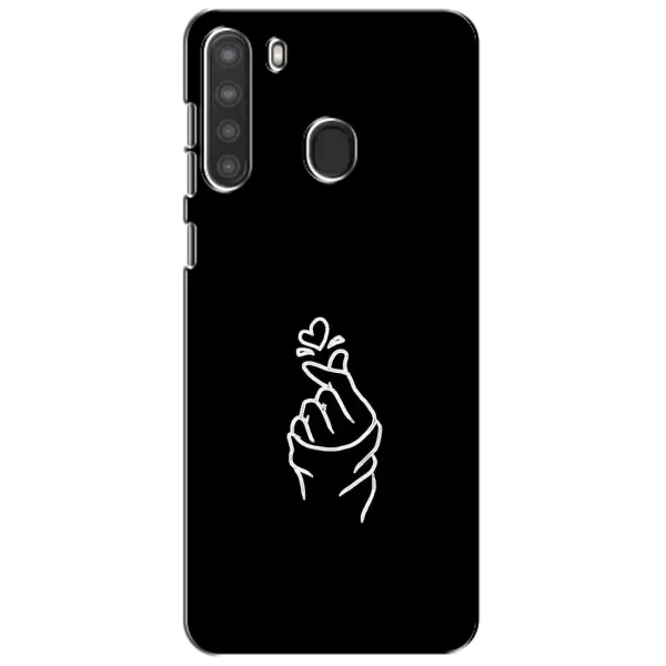 Чехол с рисунком «Знак Сердечка» для Samsung Galaxy A21 (A215) Чехол с рисунком «Знак Сердечка» для Samsung Galaxy A21 (A215)