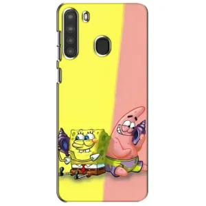 Чехлы с Патриком на Samsung Galaxy A21 (A215) (Звонок)