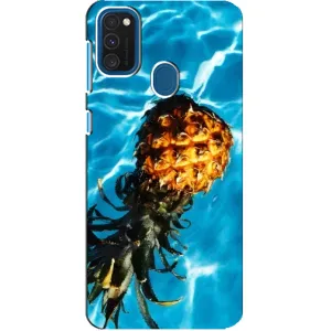 Чохол з зображенням смачної їжі для Samsung Galaxy A21s (Ананас)