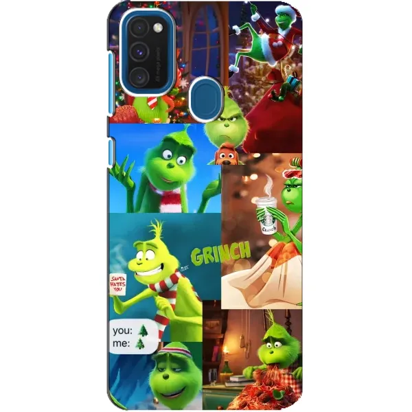 Чехол с рисунком «Арт Гринч» для Samsung Galaxy A21s Чехол с рисунком «Арт Гринч» для Samsung Galaxy A21s