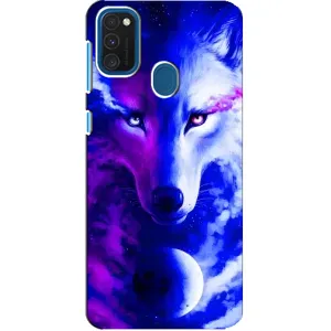 Чохол з Вовком на Samsung Galaxy A21s (Арт-Вовк)