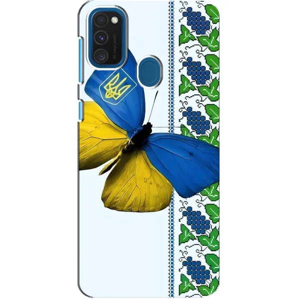 Чехол с рисунком «Бабочка» для Samsung Galaxy A21s Чехол с рисунком «Бабочка» для Samsung Galaxy A21s