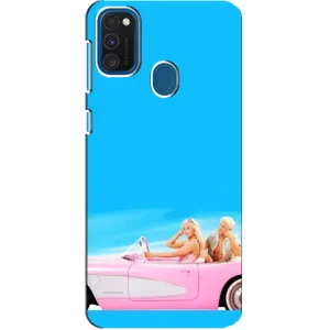 Силиконовый Чехол Барби Фильм на Samsung Galaxy A21s (Барби и Кен)