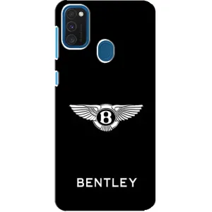 Чехлы с тематикой "Крутые машины" на Samsung Galaxy A21s (Logo Bentley)