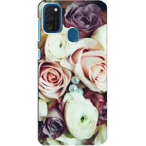Чохли з принтом Троянд для Samsung Galaxy A21s (Букет Троянд)