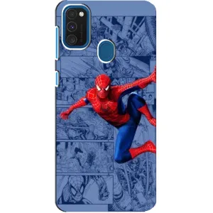 Силіконовий Чохол для Samsung Galaxy A21s (Людина павук)