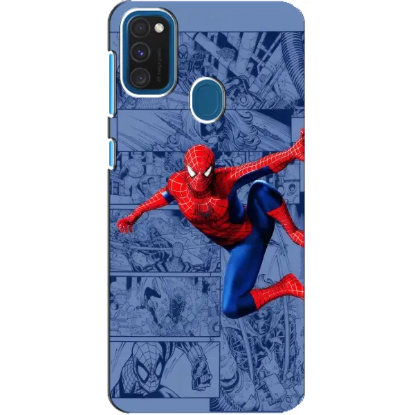 Чехол с рисунком «Человек Паук» для Samsung Galaxy A21s