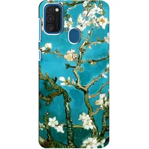 Чехол с принтом САКУРЫ на Samsung Galaxy A21s (Цветение Сакуры)
