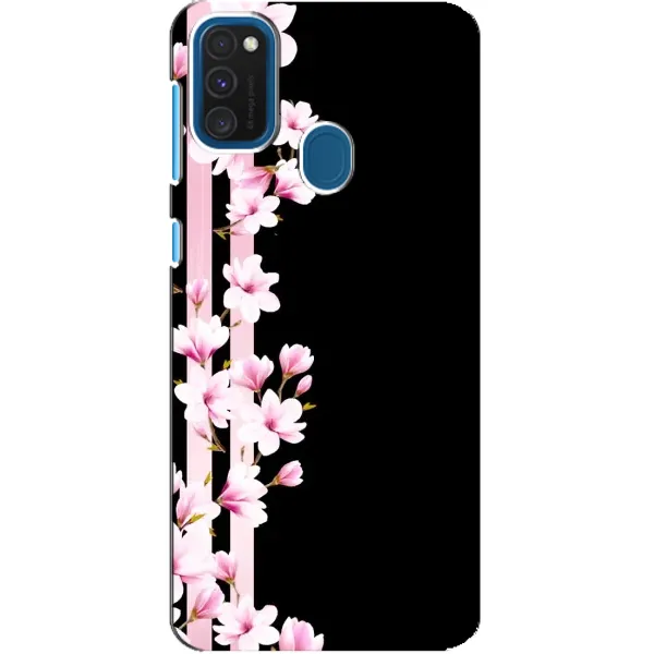 Чехол с рисунком «Цветочки» для Samsung Galaxy A21s Чехол с рисунком «Цветочки» для Samsung Galaxy A21s
