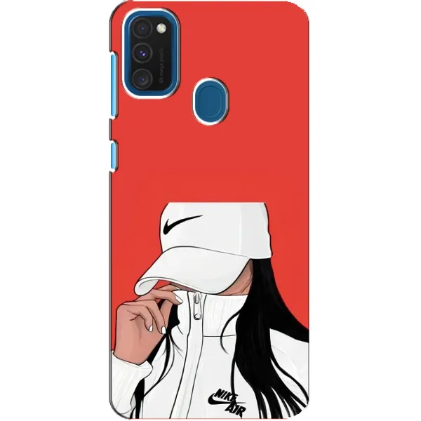Чехол с рисунком «Девушка Nike» для Samsung Galaxy A21s
