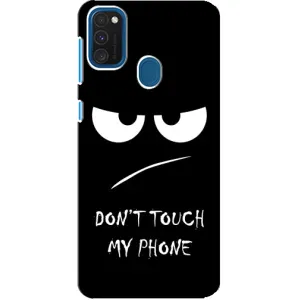 Чехол с прикольным текстом на Samsung Galaxy A21s (Dont)