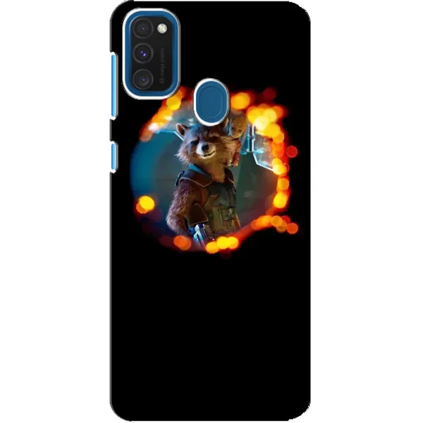 Чехол с рисунком «Енот Ракета» для Samsung Galaxy A21s Чехол с рисунком «Енот Ракета» для Samsung Galaxy A21s