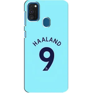 Чехлы с принтом для Samsung Galaxy A21s Футболист (Ерлинг Холанд 9)