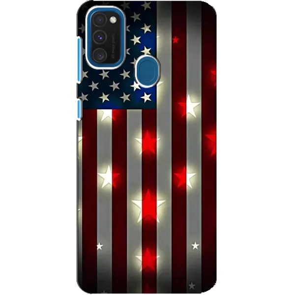 Чехол с рисунком «Флаг США 2» для Samsung Galaxy A21s Чехол с рисунком «Флаг США 2» для Samsung Galaxy A21s