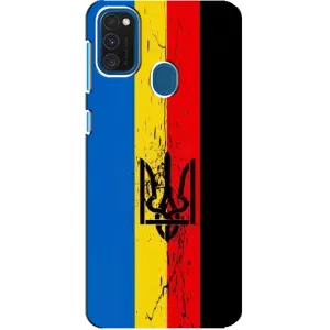 Чохли УПА (Червоно-Чорний) на Samsung Galaxy A21s (Прапор УПА)
