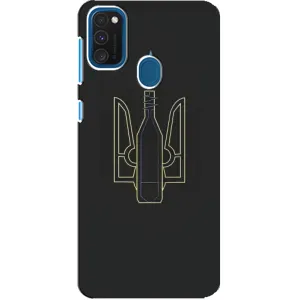 Чохол з картинкою (Патріотичний ГЕРБ) на Samsung Galaxy A21s (Герб - Молотова)