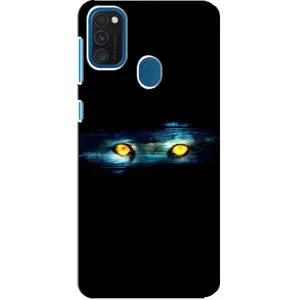 Чехлы с изображением разных животных для Samsung Galaxy A21s (Глаза)