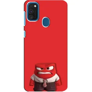 Чехол Головоломка для Samsung Galaxy A21s - (AlphaPrint) (Гнев)