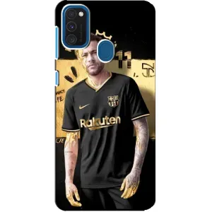 Силиконовый Чехол Samsung Galaxy A21s (Gold Neymar)