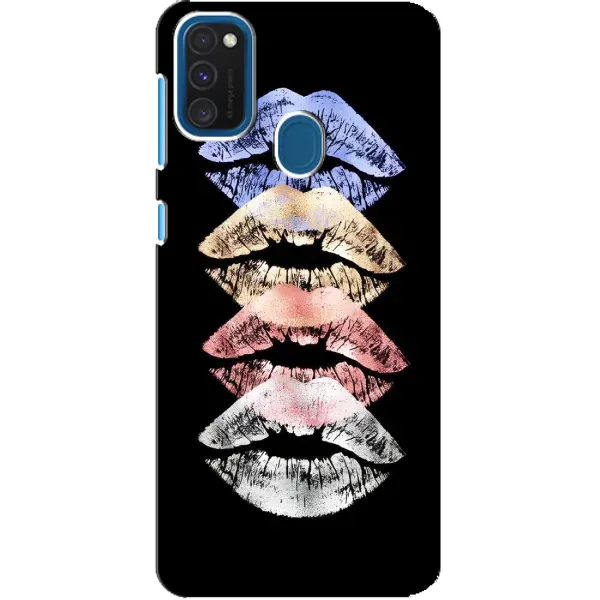 Чехол с рисунком «Губы» для Samsung Galaxy A21s