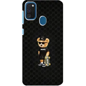 Чехлы Мишка Тедди для Самсунг Галакси А21с (GUCCI Teddy)
