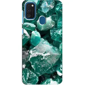 Чехол (Дорого -богато) на Samsung Galaxy A21s (Изумруд)